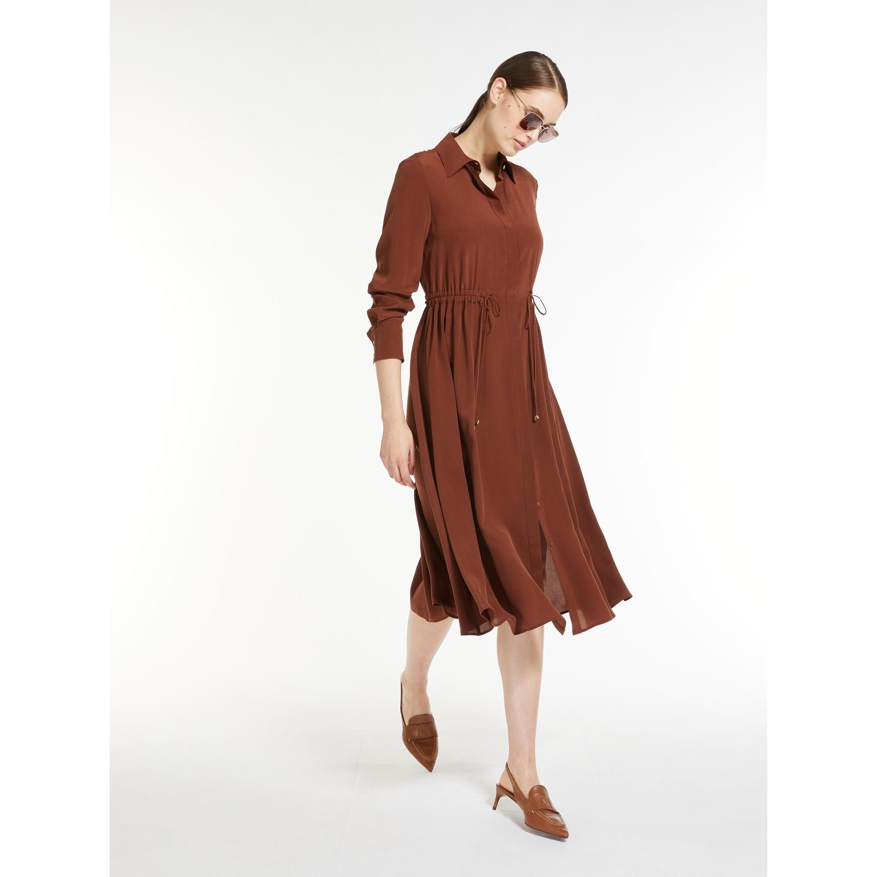 MAX-23622112376 GENIO BROWN DRESS