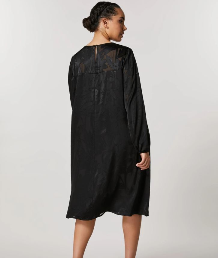 PER-1221373 DUMAS BLACK DRESS