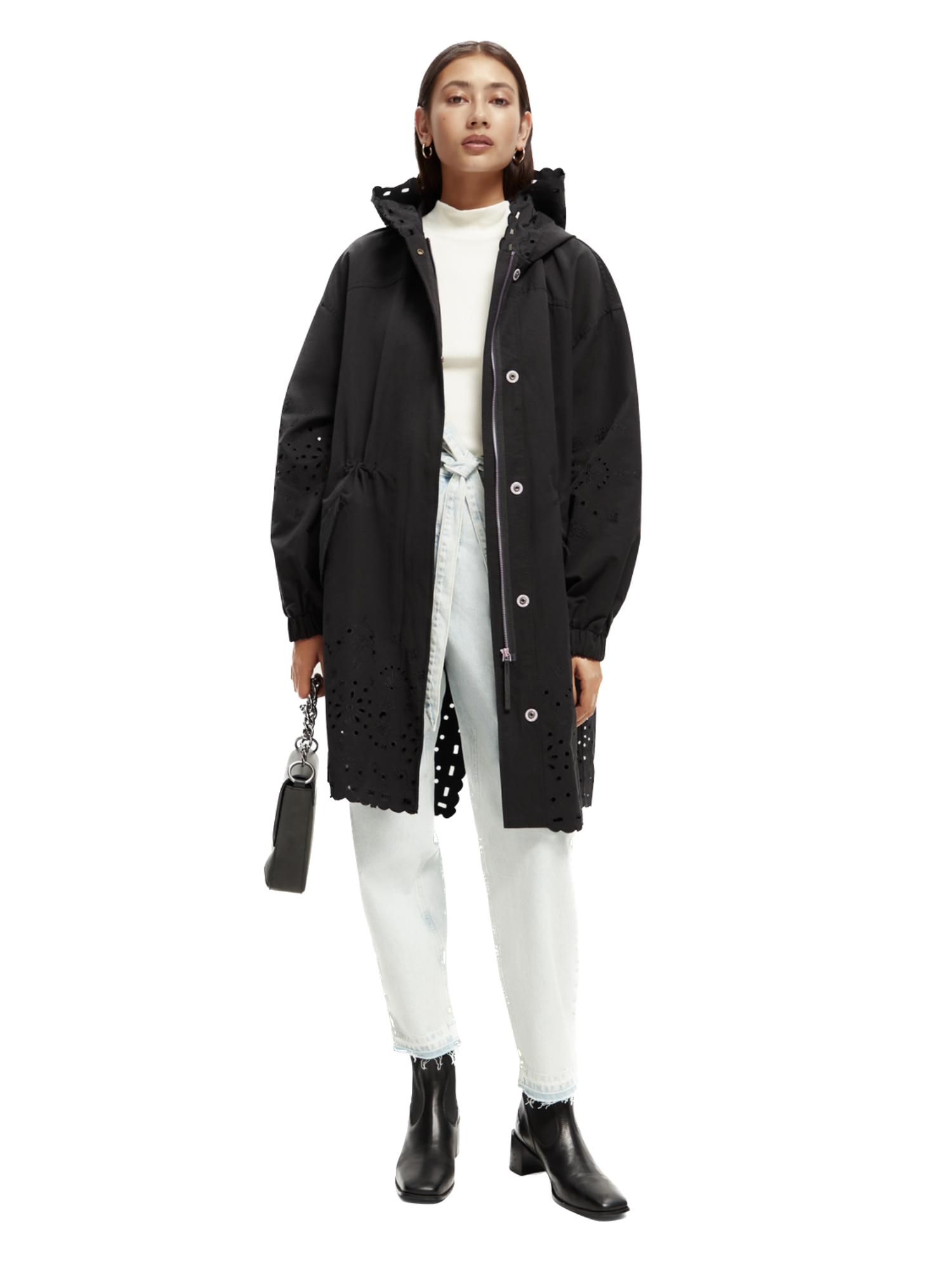 SAS-17087823PLM BLACK COAT