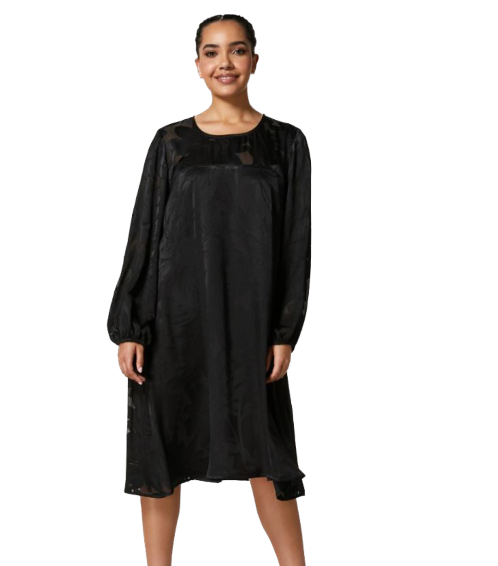 PER-1221373 DUMAS BLACK DRESS