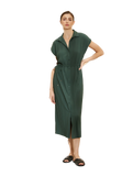 PNK-G6210323P FRISBEE KHAKI DRESS