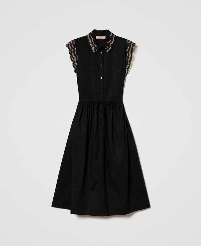 TWS-231TT2120 BLACK&BEIGE DRESS