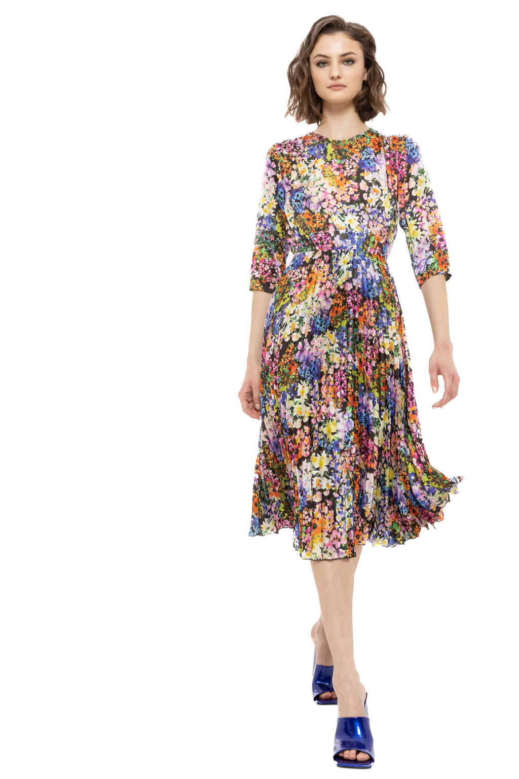 NIS-RZ14055 MULTI PRINT DRESS 8