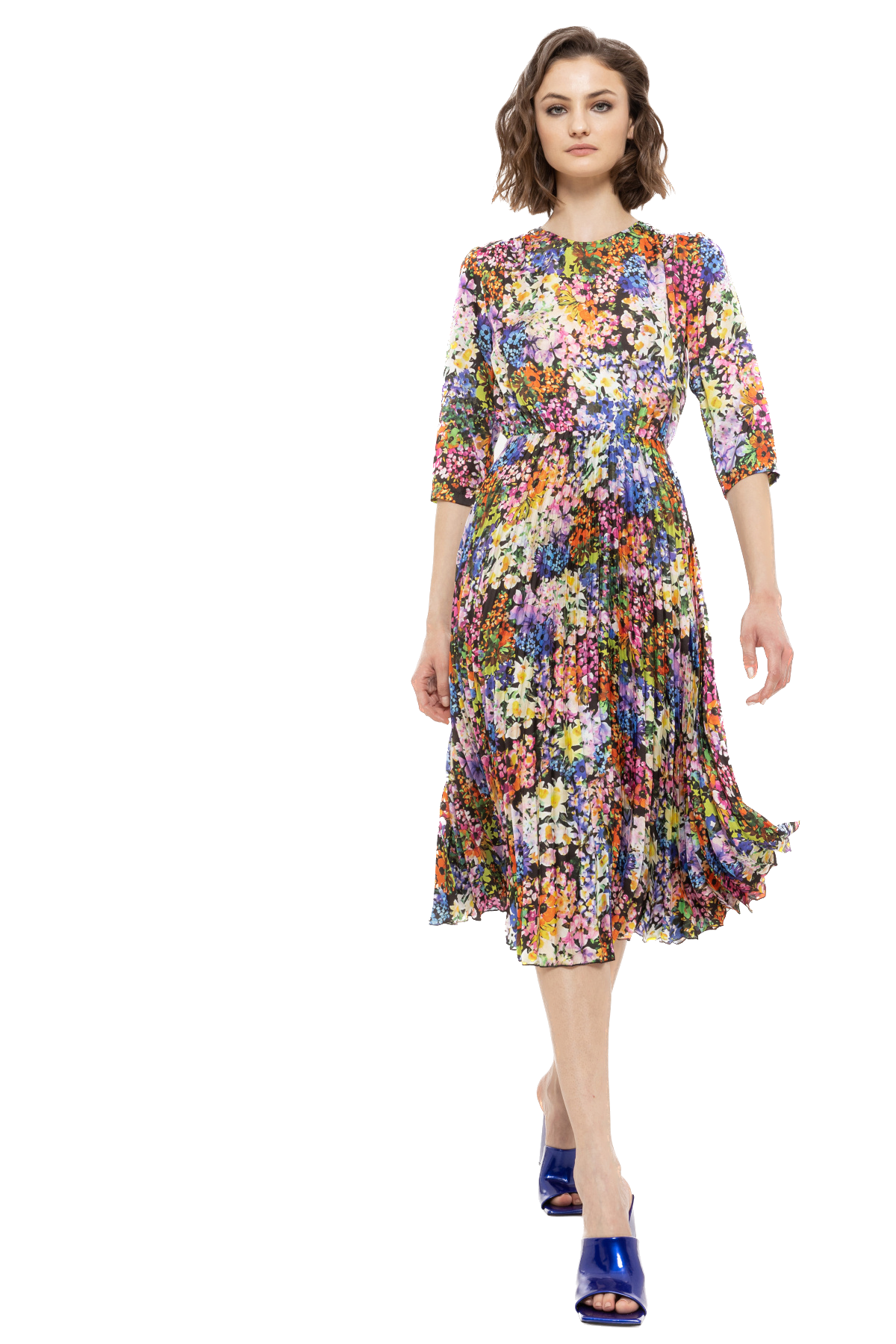 NIS-RZ14055 MULTI PRINT DRESS 8