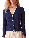 IBL-23734101312 CASCIA BLK CARDIGAN