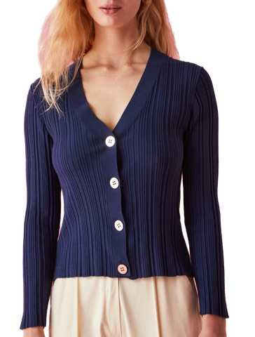 IBL-23734101312 CASCIA BLK CARDIGAN