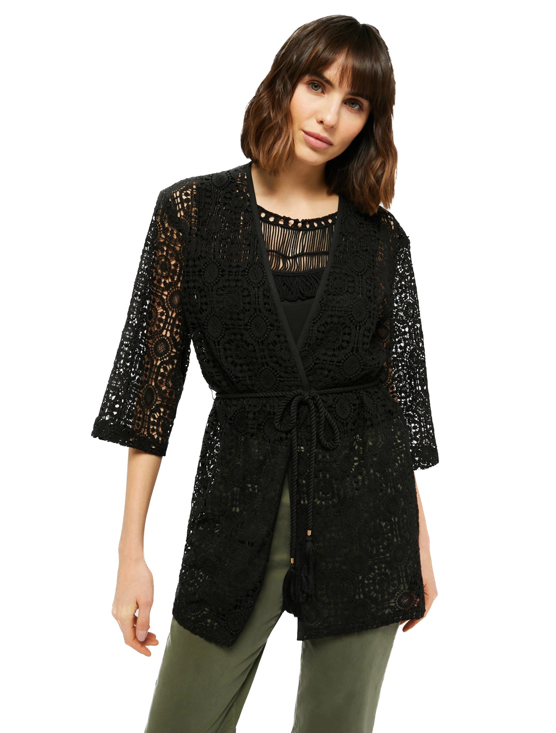 PNK-219123P GENITORE BLACK CARDI