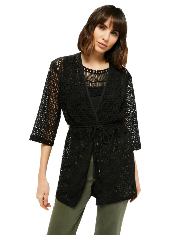 PNK-219123P GENITORE BLACK CARDI