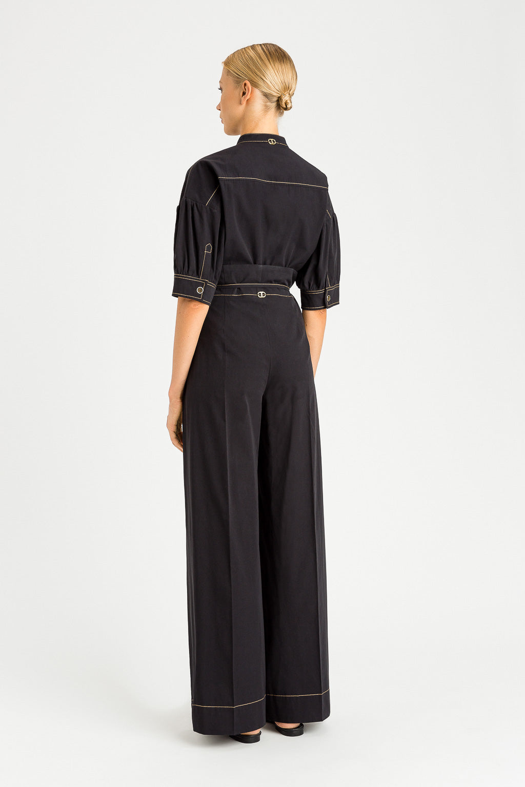 TWS-231TT2107 BLACK BLOUSE