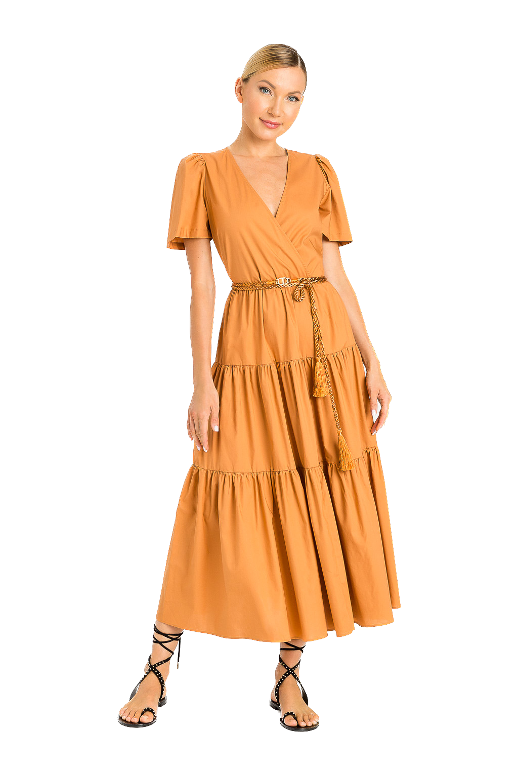 TWS-231TT2042 ORANGE DRESS