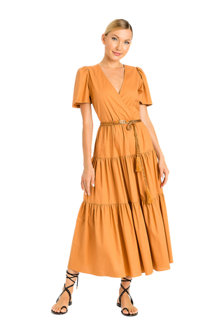 TWS-231TT2042 ORANGE DRESS