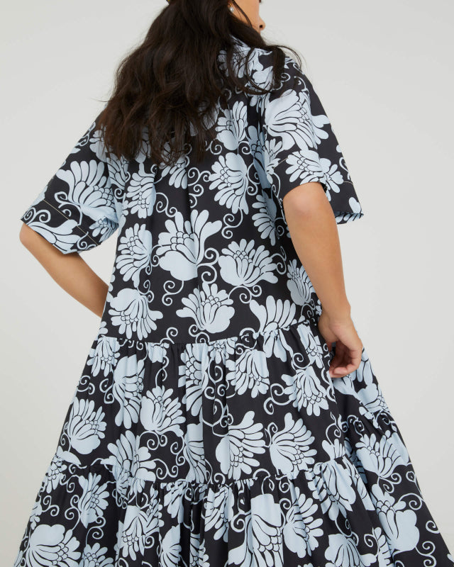BEA-23FE6039BLOOMC FLORAL PRINT DRESS