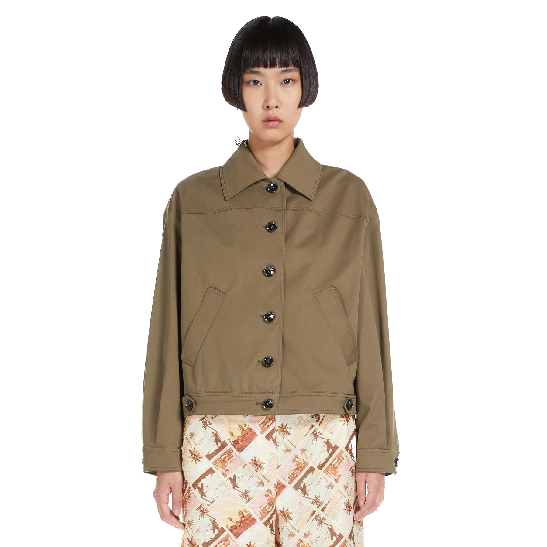 IBL-2370410831200 GALLI KHAKI JACKET