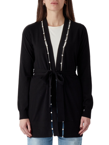 TW-231TP3482 BLACK CARDIGAN