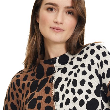 BTB-58921811 BROWN&BEIGE TOP