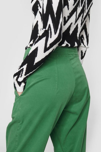 BKR-13397 BLACK&WHITE ZIG ZAG BLOUSE