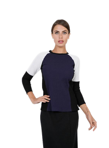 DEJ-SB3CM7786T DENIM&BLACK TOP