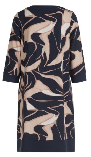 BTB-13321869 BLUE&BEIGE DRESS