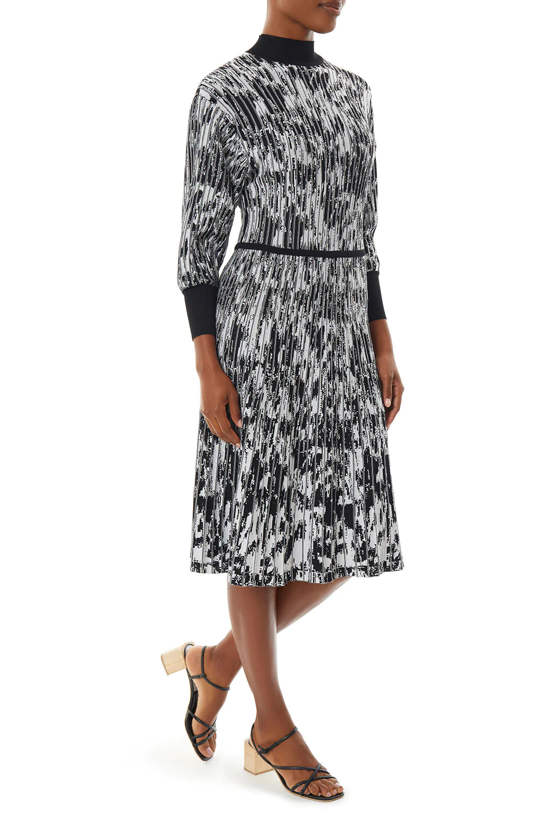 MGW-9909E BLACK&WHITE DRESS