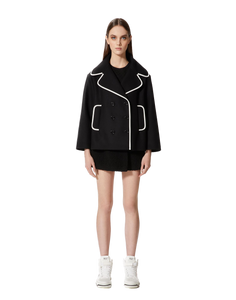 RDV-2R3CJB654AA BLACK&WHITE JACKET