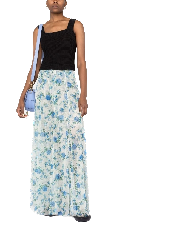 PHY-0205&0116 BLUE FLORAL PRINT SET