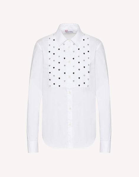 RDV-2R3ABL150ES WHITE STUDS SHIRT