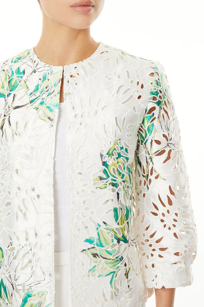 MGW-9953AC WHITE&GREEN JACKET