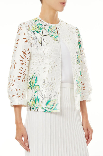 MGW-9953AC WHITE&GREEN JACKET