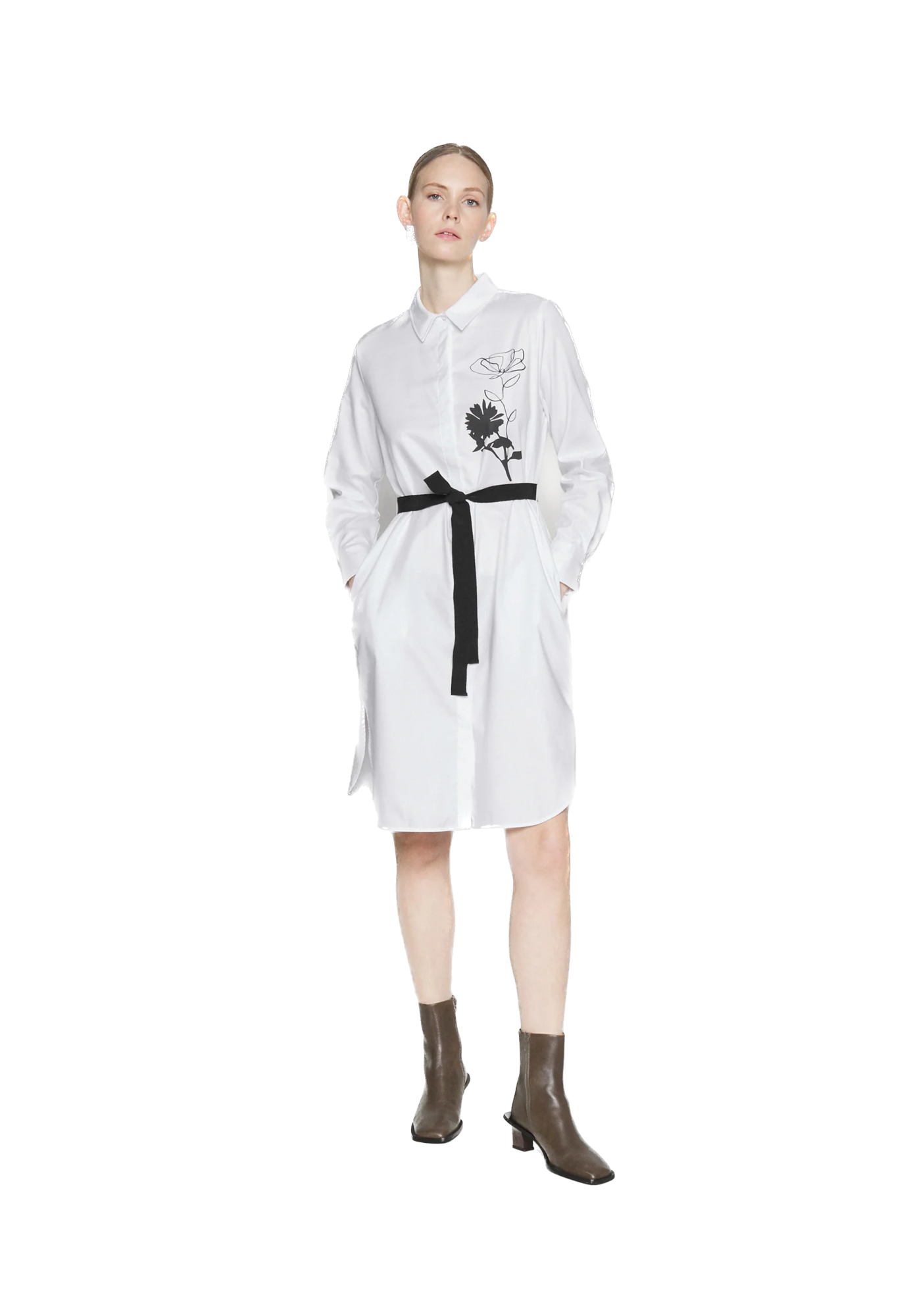 MRL-23322431200 PANDA WHITE DRESS