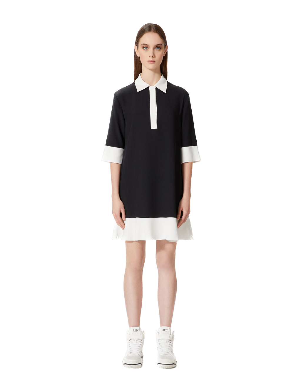 RDV-2R3VAGU51T9 BLK&WHITE DRESS