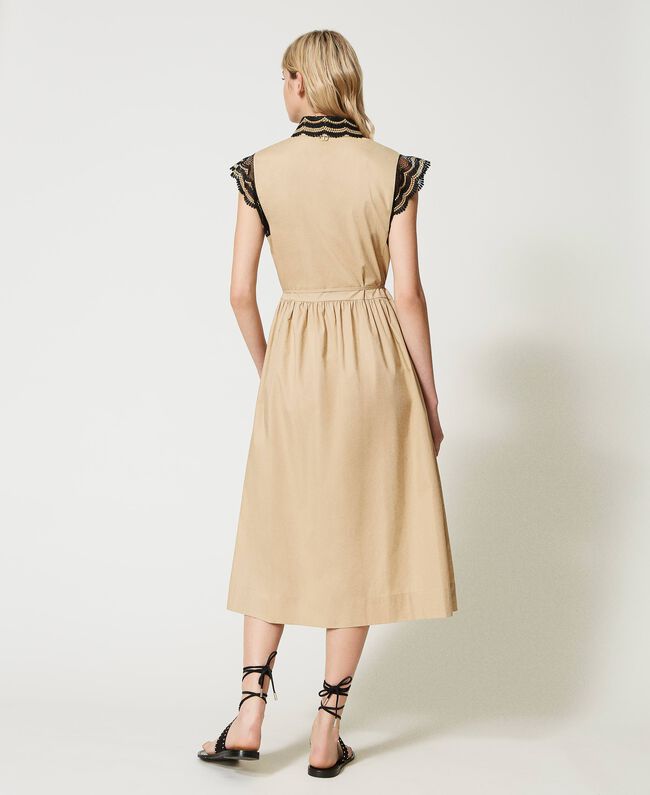 TWS-231TT2120 BEIGE&BLACK DRESS