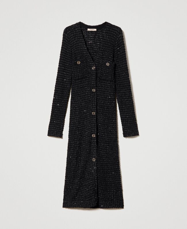 TWS-231TP3080 BACK LONG CARDIGAN