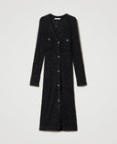 TWS-231TP3080 BACK LONG CARDIGAN
