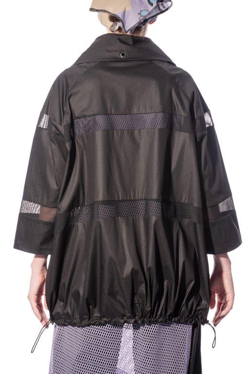 ART-070401231 BLACK COLLAR JACKET