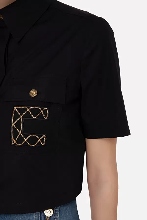 ELS-CA01831E2 BLACK SHIRT
