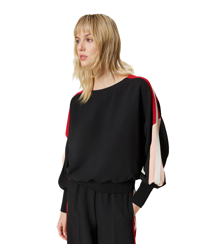 TWS-231TP2393 BLACK&MULTI TOP