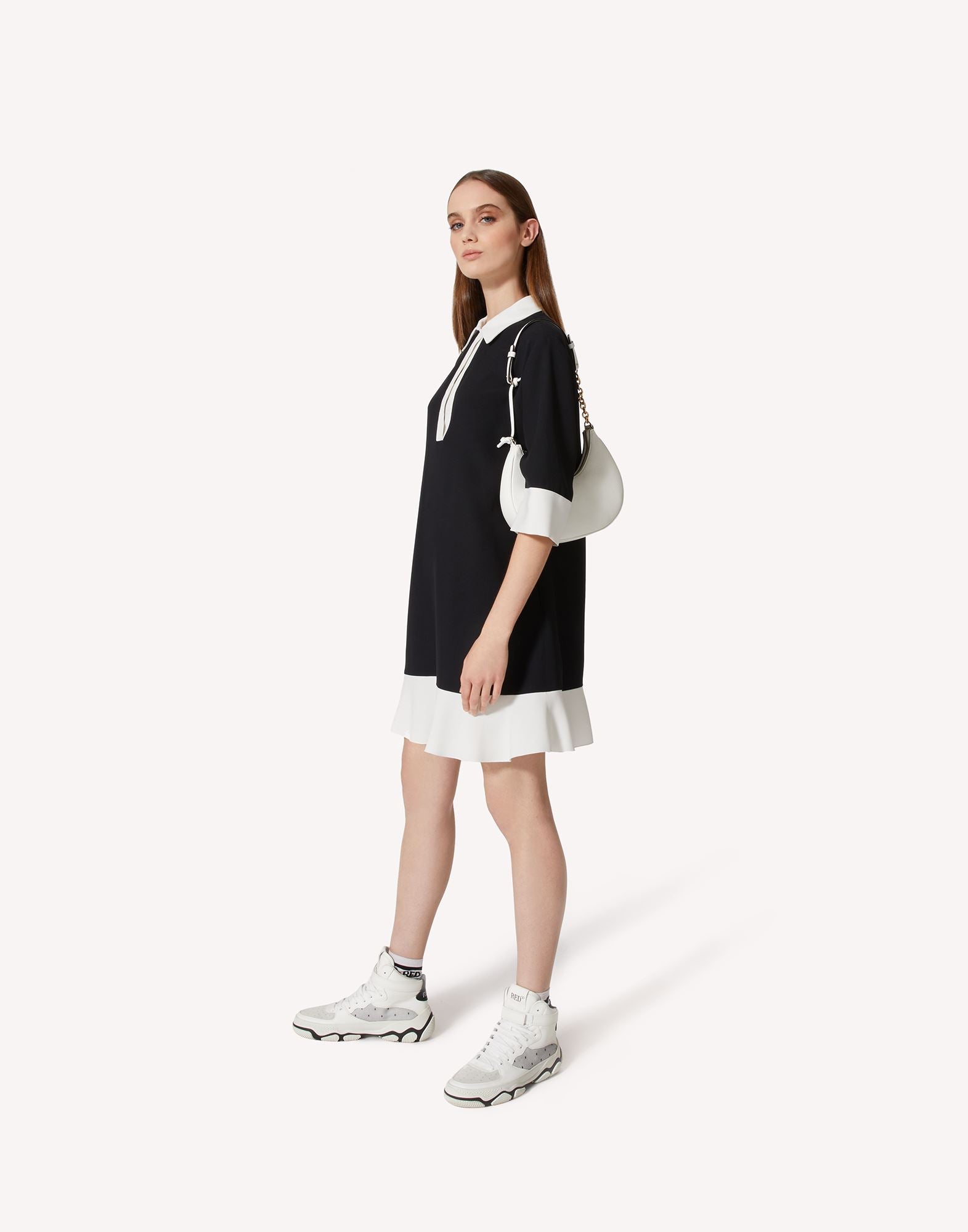 RDV-2R3VAGU51T9 BLK&WHITE DRESS
