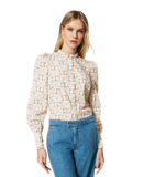 TWS-231TP2641 WHITE FLORAL SHIRT