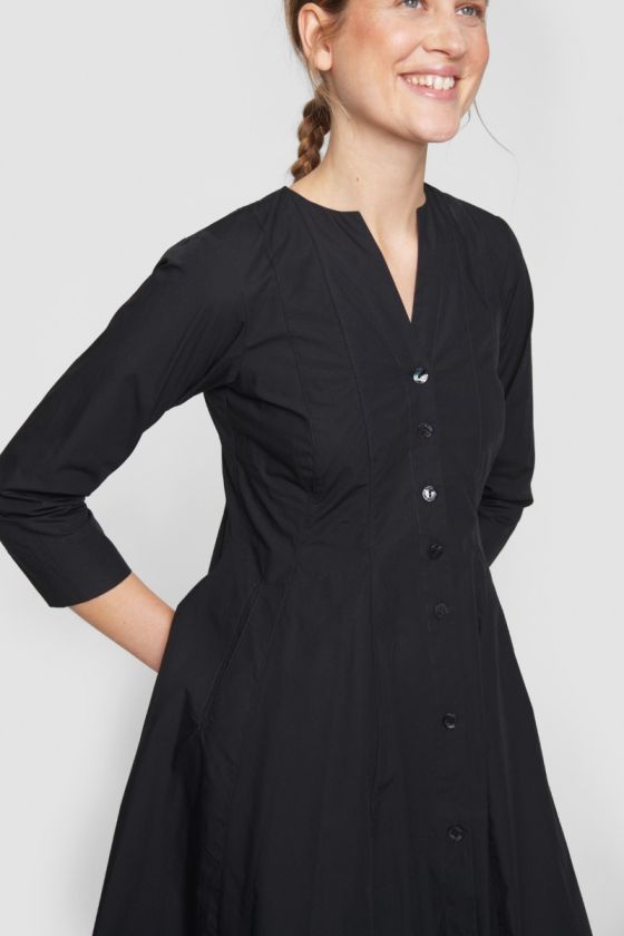 BKR-13408 BLACK DRESS