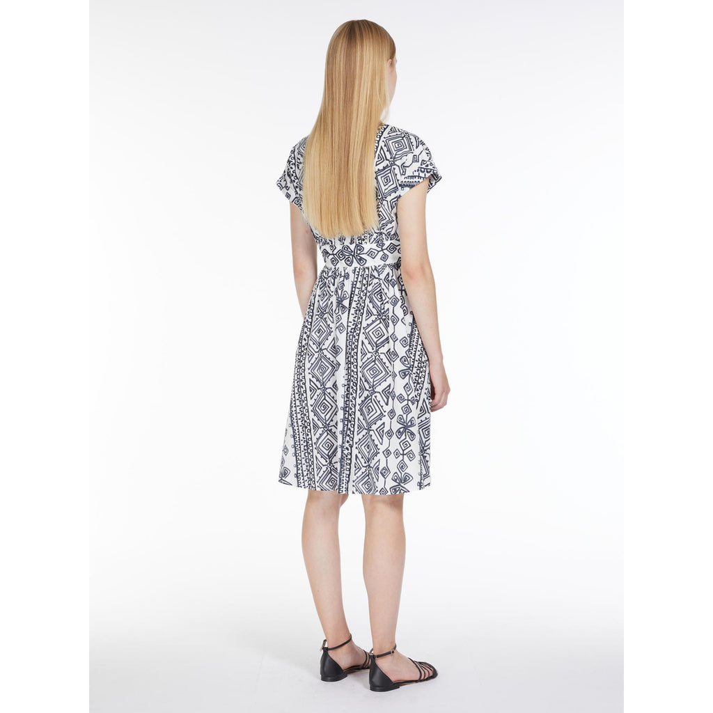 MRL-233221313 TAMARO BLK&WTE DRESS