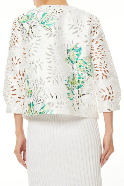 MGW-9953AC WHITE&GREEN JACKET