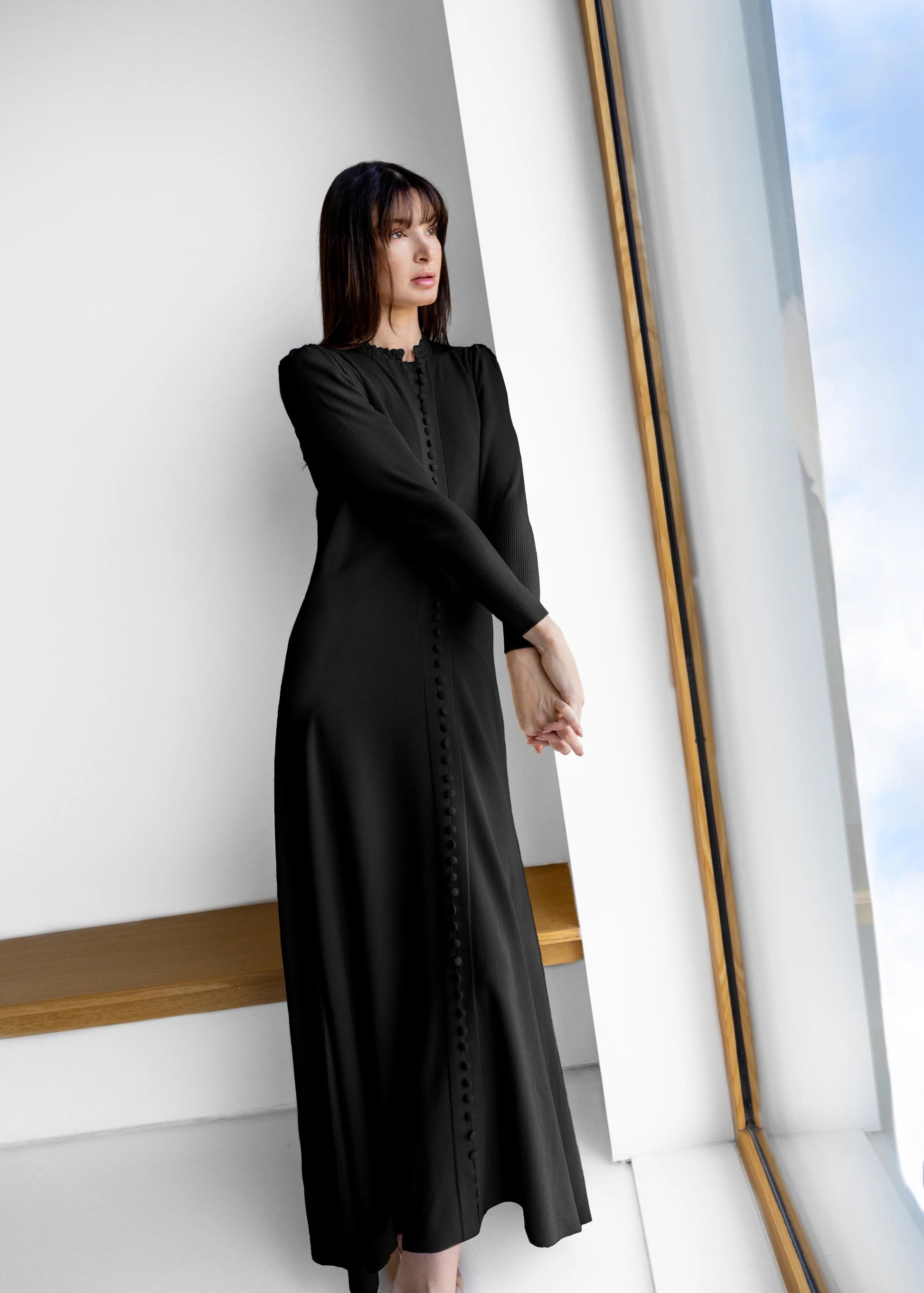MUN-MN3065BK BLACK DRESS