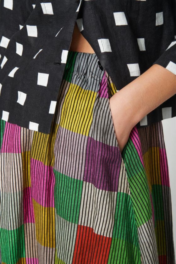 BKR-13331 BACK&WHITE JACKET