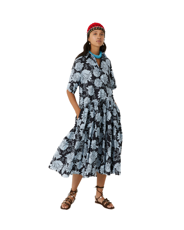 BEA-23FE6039BLOOMC FLORAL PRINT DRESS