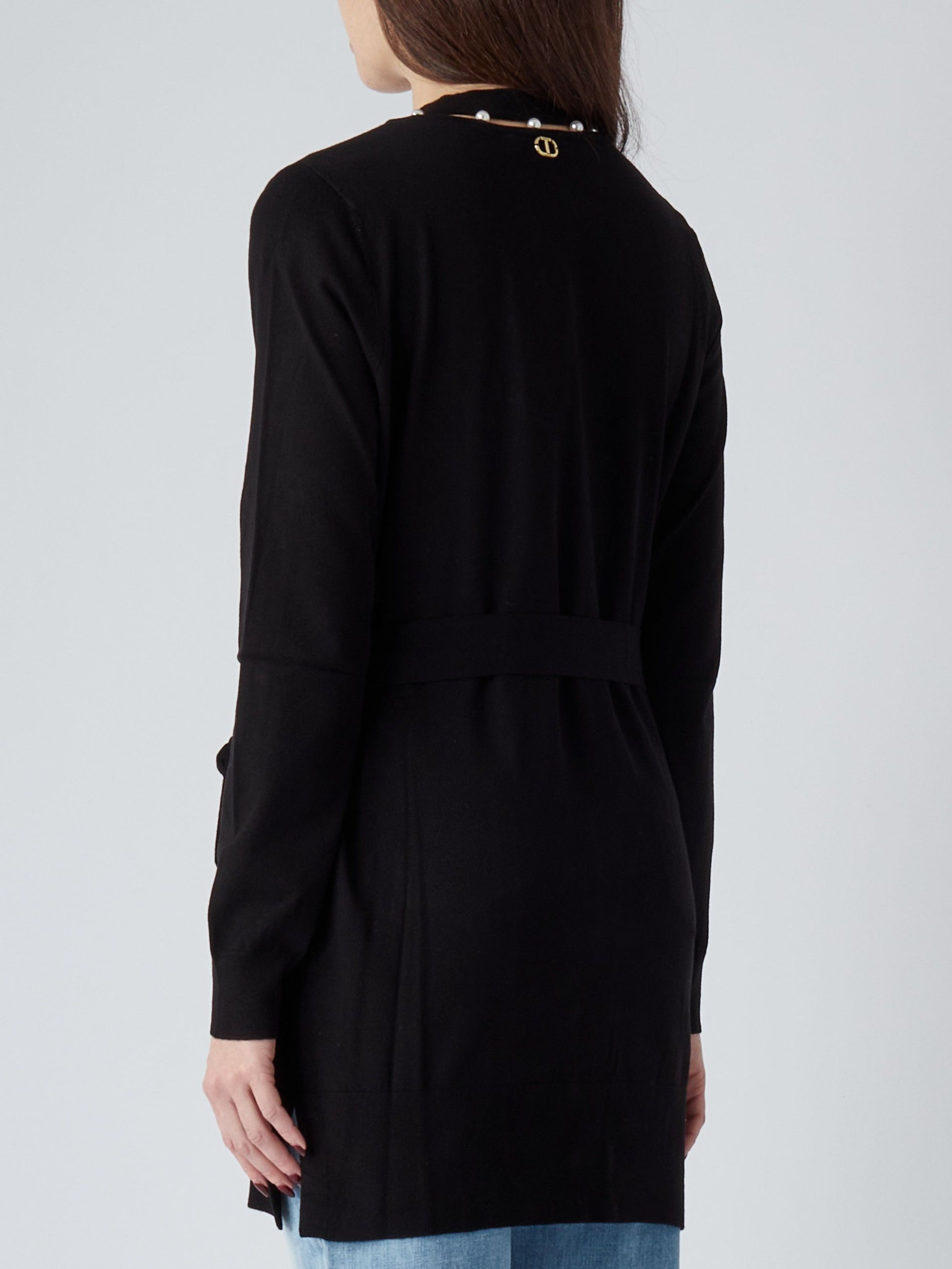 TW-231TP3482 BLACK CARDIGAN