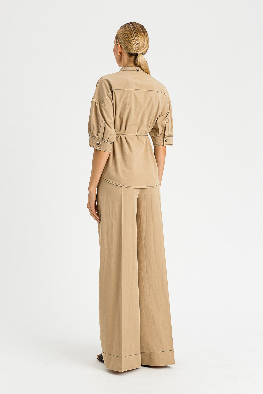 TWS-231TT2107 BEIGE BLOUSE