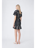 SUN-S23C03167 CHALVA BLACK DRESS