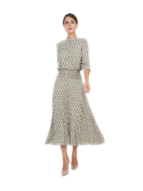 DEJ-DS3M8637B BEIGE&GREEN SET