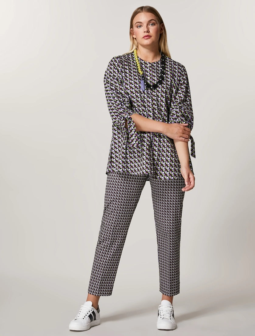 PER-1192043 FIERO BLACK&WHITE BLOUSE