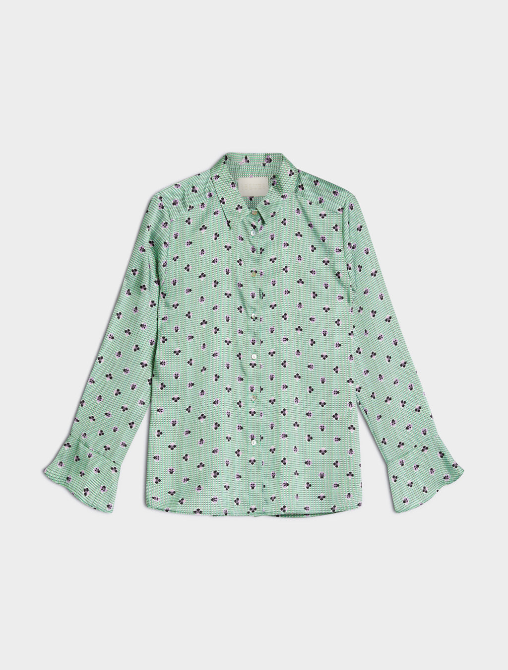 IBL-2371111831200 SABA GREEN SHIRT